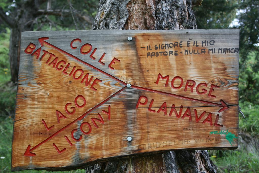 Baita La Jolie Bergere La Salle Zewnętrze zdjęcie